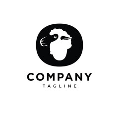  Letter O Sheep Logo Icon Vector 