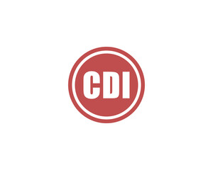 CDI logo design vector template. CDI