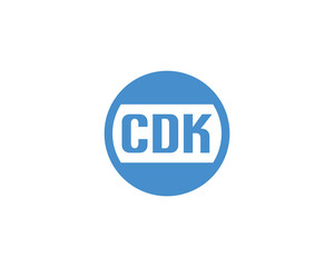 CDK logo design vector template. CDK
