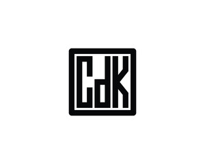 CDK logo design vector template. CDK