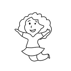 Kid doodle element
