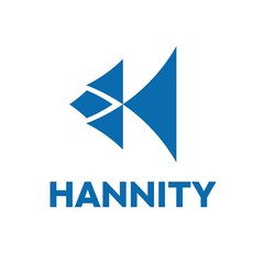 Hannity abstract logo design