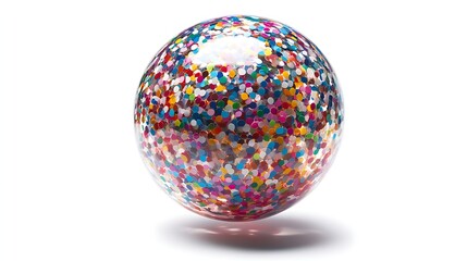 Bursting Confetti Balloon for New Year’s Party Fun