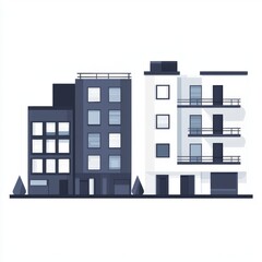 Modern Apartment Buildings