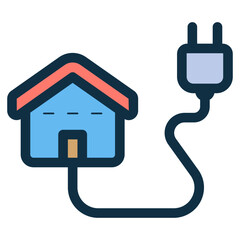 home electricity icon