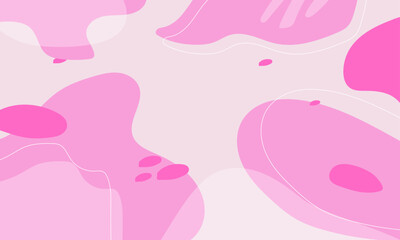 Hand drawn minimal background. Hand drawn abstract shape background