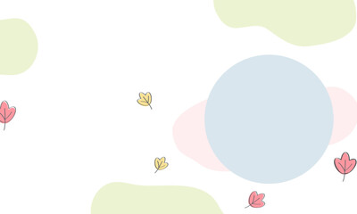 Hand drawn minimal background. Hand drawn abstract shape background