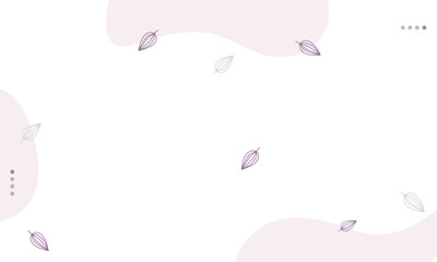 Hand drawn minimal background. Hand drawn abstract shape background