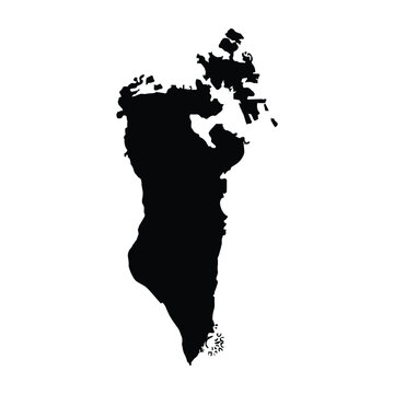 recommend clip art: Bahrain map icon
