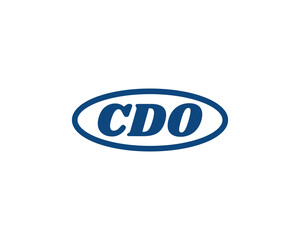 CDO logo design vector template. CDO