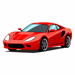 red sports car