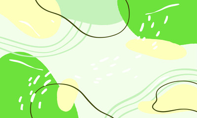 Hand drawn minimal background. Hand drawn abstract shape background