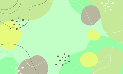 Hand drawn minimal background. Hand drawn abstract shape background