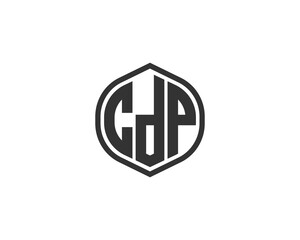 CDP logo design vector template. CDP