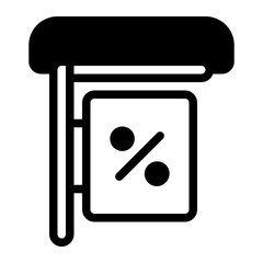 Billboard glyph icon