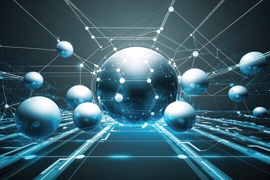 Abstract Spheres and Lines in Technology Environment and Connection Framework