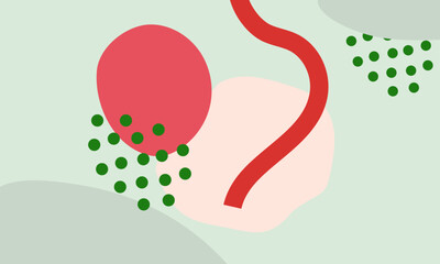 Hand drawn minimal background. Hand drawn abstract shape background