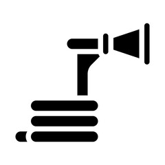 Hose solid icon