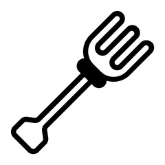 Fork glyph icon