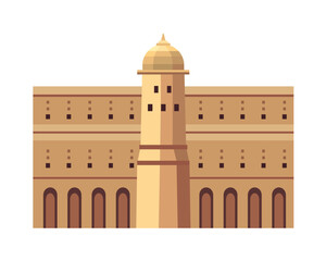 amber fort palace outside