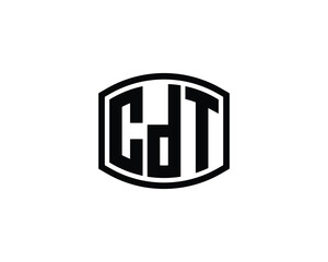 CDT logo design vector template. CDT