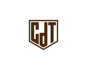 CDT logo design vector template. CDT