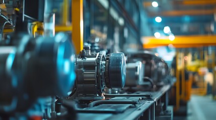 Obraz premium Leveraging data analytics and machine learning to predict equipment failures before they occur, minimizing downtime and optimizing maintenance schedules