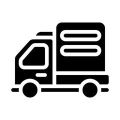 Delivery Truck solid icon