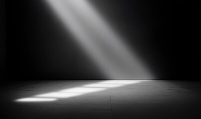 Minimalist High Contrast Light Beam Abstract Photography Dramatic Shadows Textures