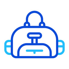 Sport Bag duoline icon