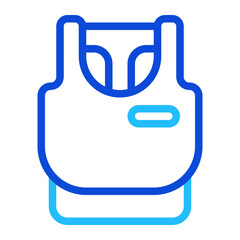 Sport Bra duoline icon