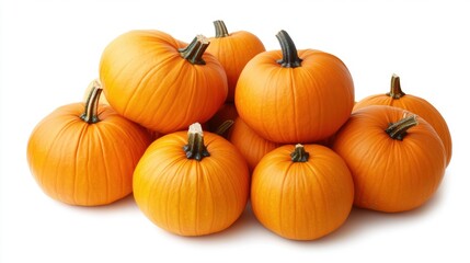 Pumpkin in Fall for holiday seasonal decoration.