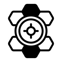 Nano Coating glyph icon