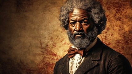 Naklejka premium Here's a 10-word (or less) description of the image: Portrait