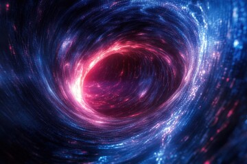 Witness swirling cosmic vortex: a vibrant journey through nebulae