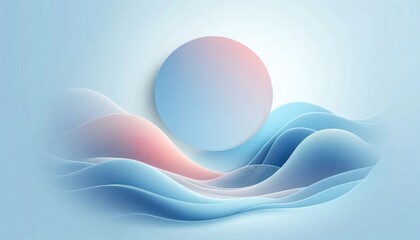 Abstract Background Gradient Minimalist Design