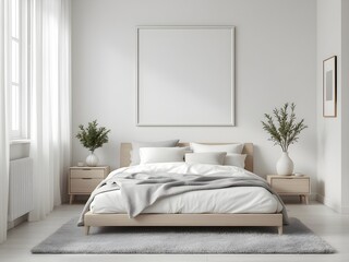 Modern Minimalist Bedroom - Cozy and Comfortable Home Space