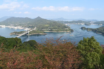 カレイ山展望台から望む瀬戸内海の絶景パノラマ