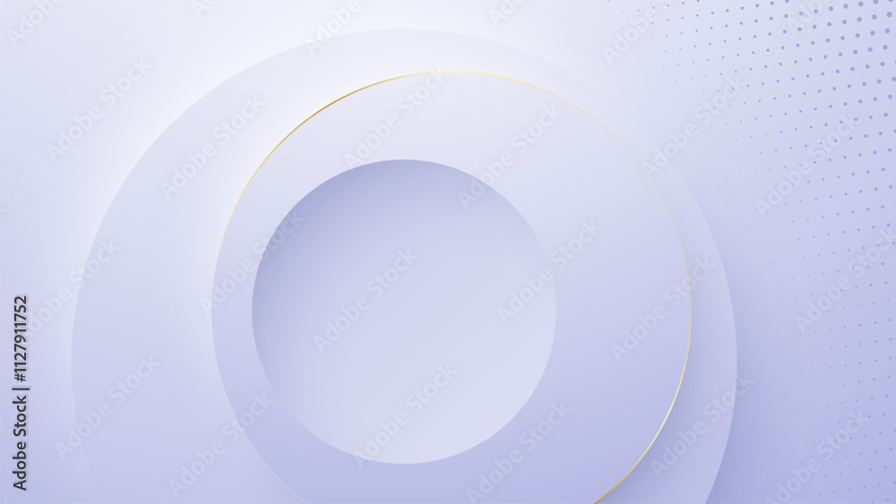 Poster modern abstract light white background elegant circle shape design