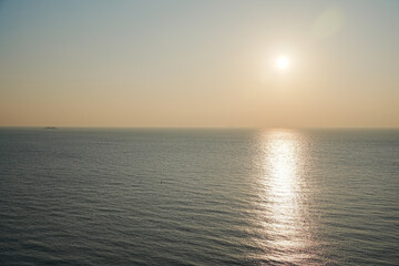 Obraz premium the setting sun