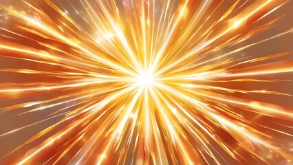 Imagine a clear background with a radiant light burst with beautiful beams and a gentle glow.