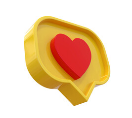 Love Icon 3D