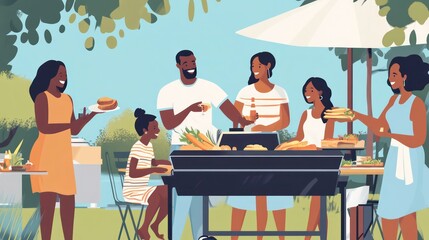 A family enjoying an amusement park day, riding roller coasters and laughing together.