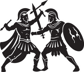 Battle of gladiators