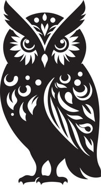 recommend clip art: Owl Silhouette vector, Standing Owl vector, Owl line art