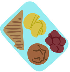 meal prep illustration