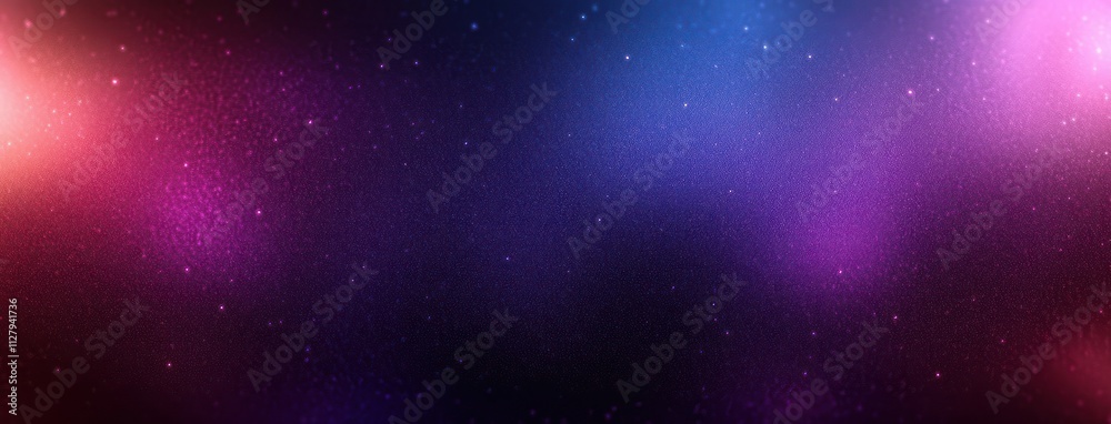 Aufkleber Purple Blue Abstract Background Smooth Gradient with Grainy Texture