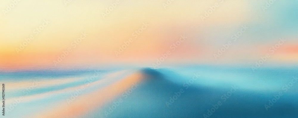 Aufkleber pastel gradient background soft texture light colors smooth design abstract banner header wallpaper