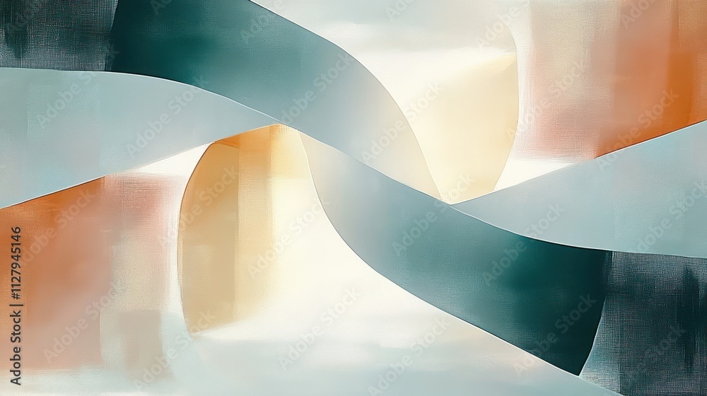 Poster abstract minimalistic geometric mosaic design soft pastel colors texture art background wallpaper