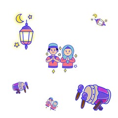 eid mubarak icon ramadhan kareem